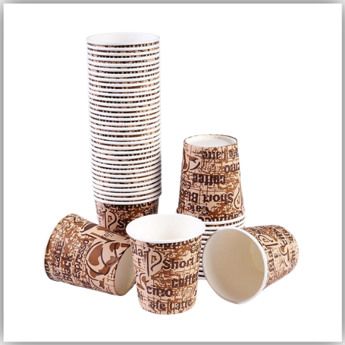 Cups Paper for Hot & Cold Drinks, 6oz, 50pcs/pack