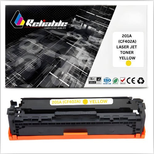 201A (CF402A) Yellow LaserJet Toner Cartridge Compatible
