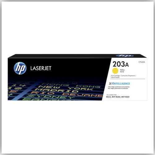 HP 203A Yellow Toner Cartridge(CF542A)