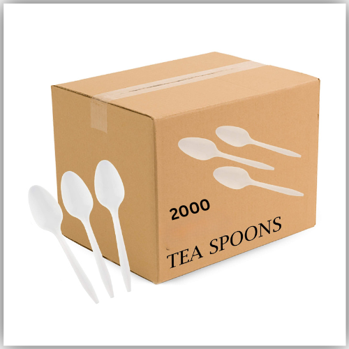 Plastic Teaspoon Disposable 2000pcs/Ctn
