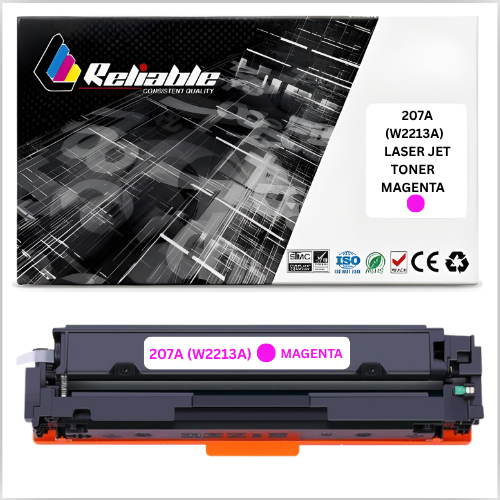 207A (W2213A) Magenta LaserJet Toner Cartridge Compatible