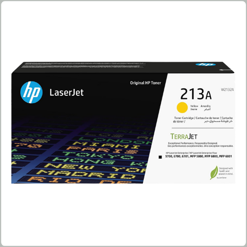 HP 213A Yellow Original Laser Toner Cartridge (W2132A)