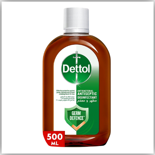 Dettol Antiseptic Disinfectant Anti-Bacterial, 500ml