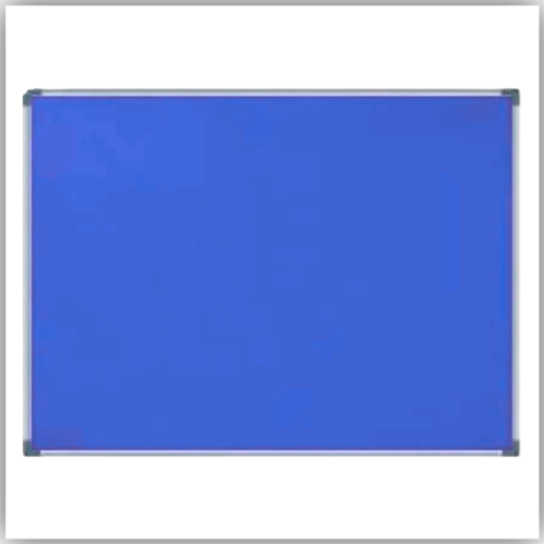 Felt Board, 90 x 120 cm, Blue