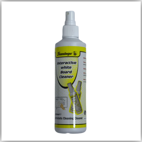 Flamingo Interactive Whiteboard Cleaner Spray 250ml Content