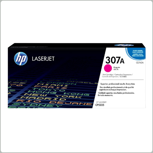 HP 307A Magenta LaserJet Toner Cartridge (CE743A)