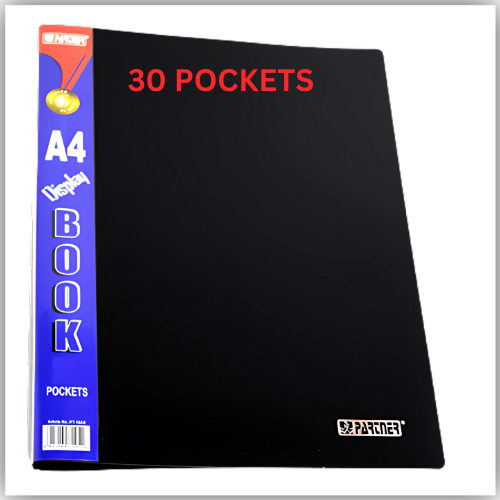Display Book 30 Pocket A4 Size – Al Faizan Stationery LLC