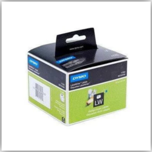 DYMO (11354) Multipurpose Labels, White Paper, 57 x 32 mm, [1000 Labels/Roll]