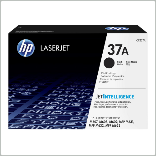 HP 37A Black Original LaserJet Toner Cartridge (CF237A)