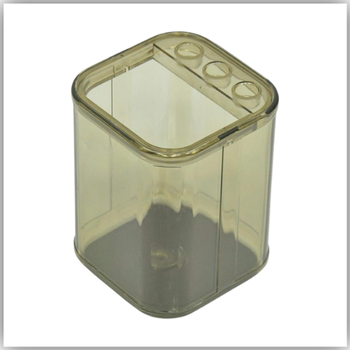 FIS FSPHUS-171 Multi Functional Square Shape Pen Holder, Smoky