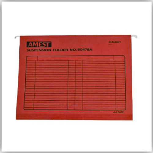 Amest Suspension File A4 50/box Red