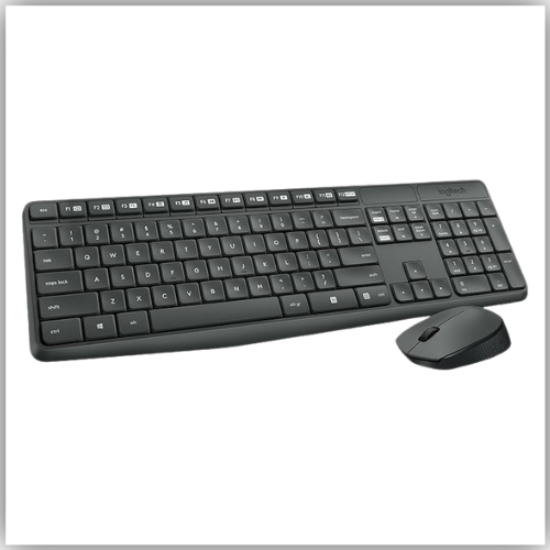 Logitech MK235 Wireless Keyboard and Mouse Combo for Windows