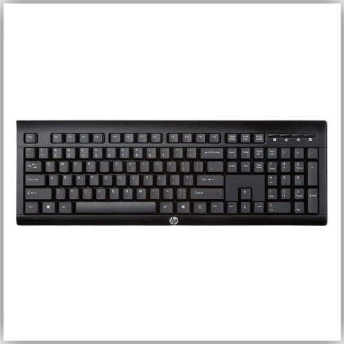 HP K2500 Black 2.4 GHz USB Wireless Keyboard