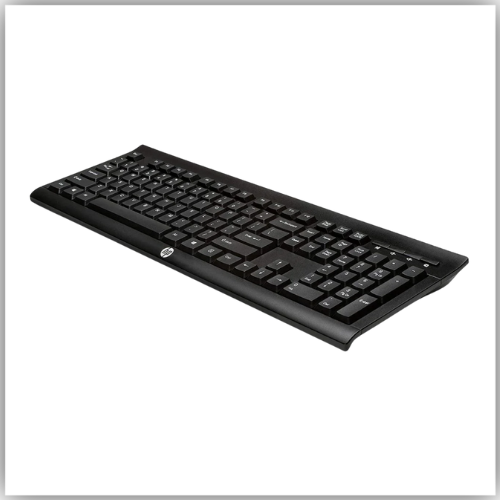 HP K2500 Black 2.4 GHz USB Wireless Keyboard