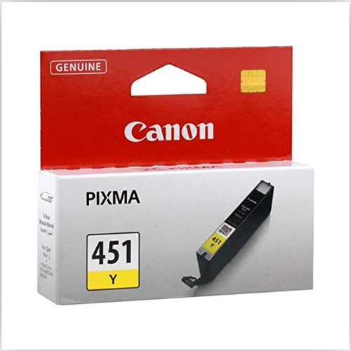 Canon CLI451Y Yellow Ink Cartridge (CLI-451Y)