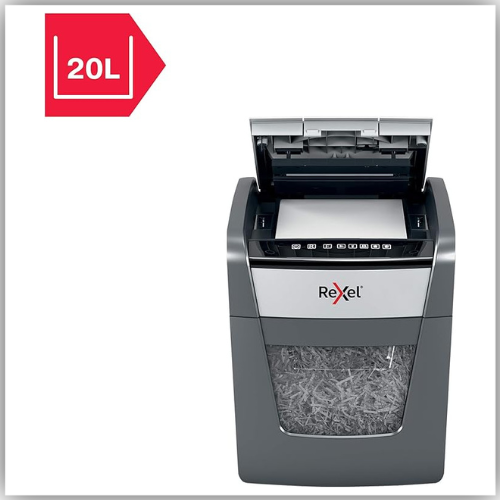 Rexel Optimum AutoFeed+ 50X Automatic Cross Cut Paper Shredder