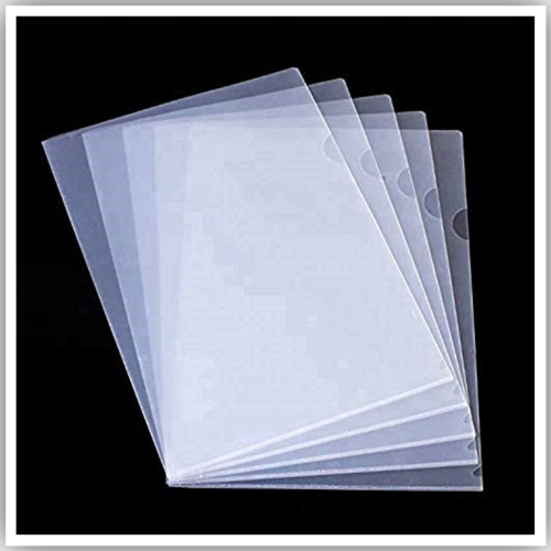 L Shape Clear Folder 100 Pcs / Box