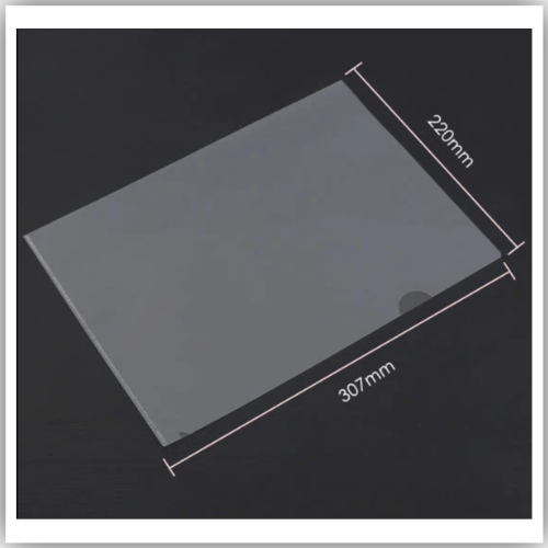 L Shape Clear Folder 100 Pcs / Box
