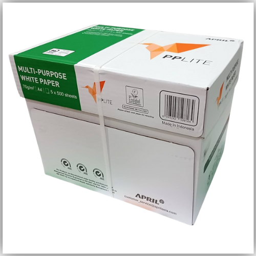 A4 Paper PP Lite 80 GSM Premium Copy Paper, Box of [2,500 sheets]