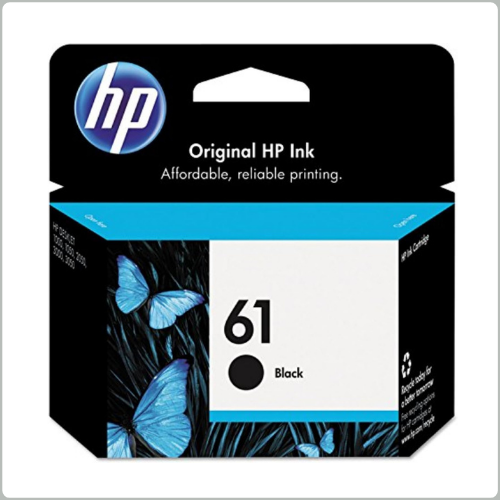 HP 61 Black Ink Cartridge (CH561W)