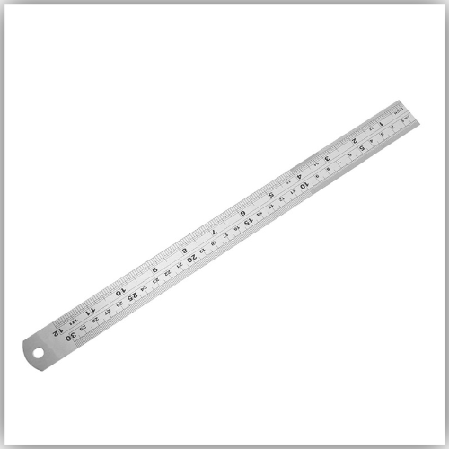 Steel Ruler 12" - 30 cm