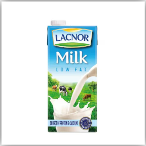 Lacnor Milk Low Fat 1Litre