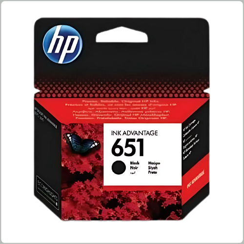 HP 651 Black Original Ink Advantage Cartridge (C2P10AE)