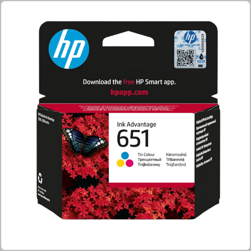 HP 651 Tri-color Ink Cartridge (C2P11AE)