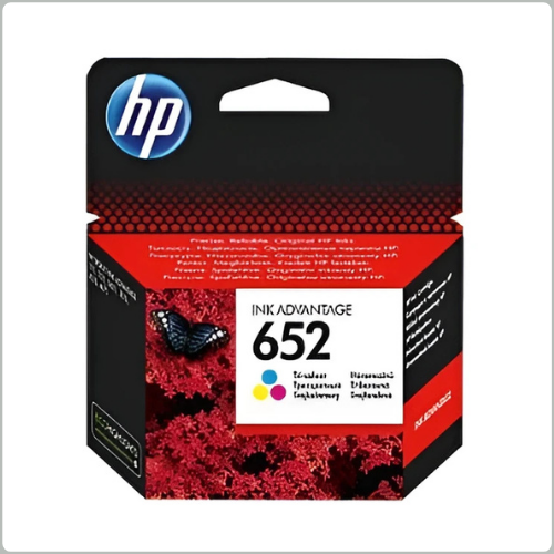 HP 652 Tri - Color Ink Cartridge (F6V24AE)
