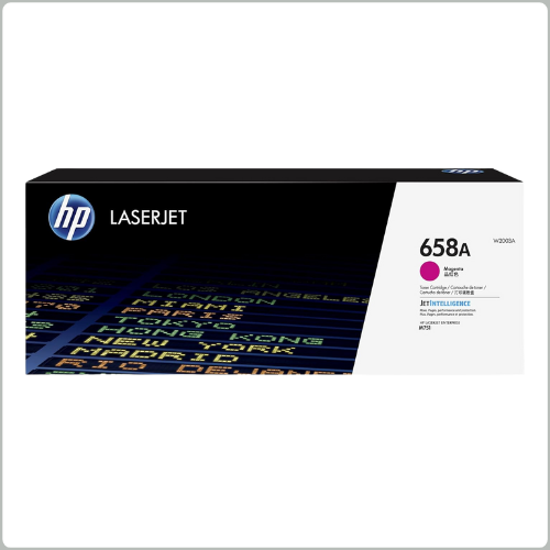 HP 658A Magenta Original LaserJet Toner Cartridge, W2003A