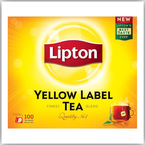 Lipton Yellow Label Tea 100 Tea Bags 200Gm