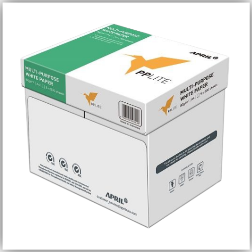 A4 Paper PP Lite 80 GSM Premium Copy Paper, Box of [2,500 sheets]