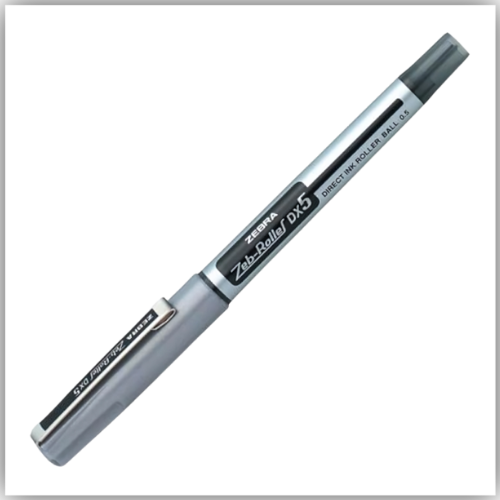 Zebra 0.7mm Liquid Ink Rollerball Pen 10 Pieces Set - BLACK