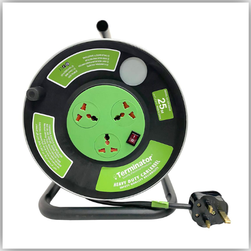 Extension Reel 3 Way 25m -  TER 825UM