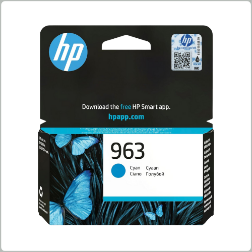 HP 963 Cyan Original Ink Cartridge 3JA23AE