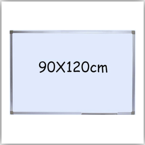 Magnetic Whiteboard 90X120cm, Wall Mounted White Board with Pen Tray