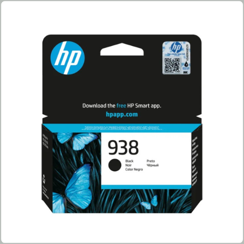 HP 938 Black Original Ink Cartridge (4S6X8PE)