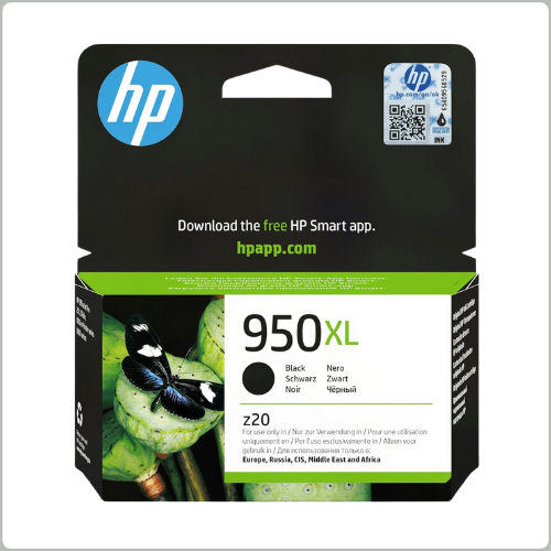 HP 950XL Black Ink Cartridge (CN045A)