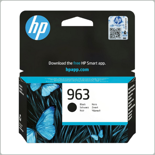 HP 963 Black Original Ink Cartridge 3JA26AE