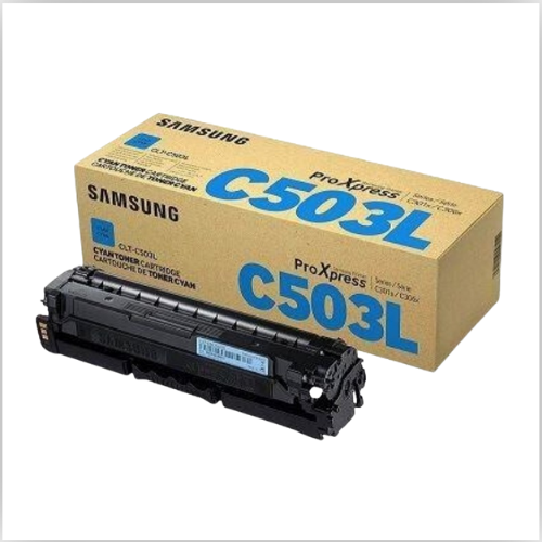 Samsung CLT-C503L High Yield Cyan Toner Cartridge