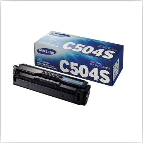 Samsung CLT-C504S Cyan Toner Cartridge