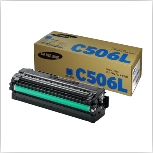 Samsung CLT-C506L Cyan Toner Cartridge