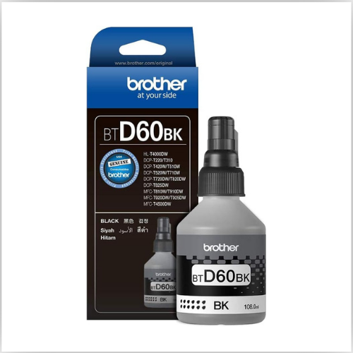 Brother BTD60BK Black Ink Bottle 108ml