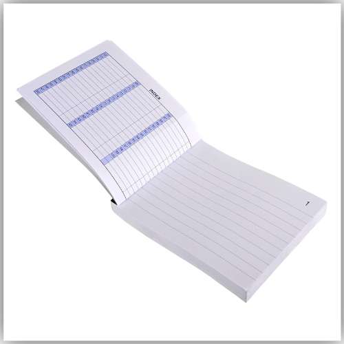 Duplicate Book A6 Size, Line Ruled, Numbered