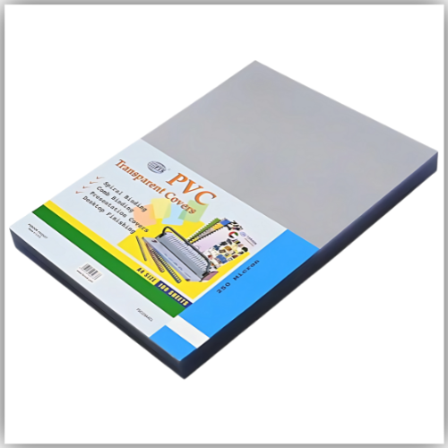 PVC Binding Cover A4 100 Pcs/Pack Clear
