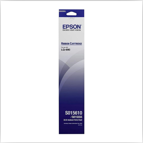 Lq-690 (C13s015610ba) Epson Sidm Black Ribbon Cartridge