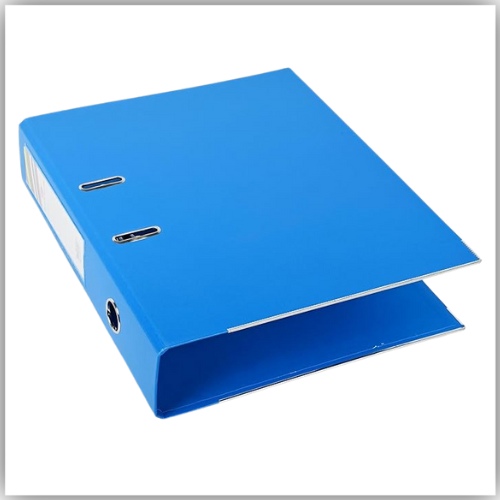 Box File FIS® PP,  8cm Spine Size,  PP Germany - Box of 24 Pieces, - Blue
