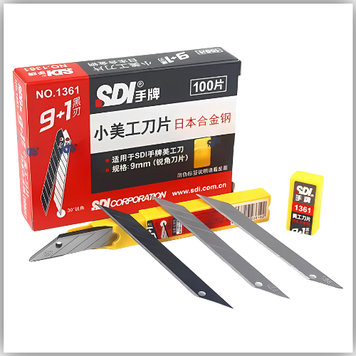 SDI 1361 9mm 30 Degrees Utility Cutter Blades 100pcs