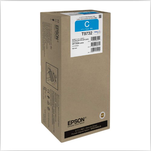 Epson T9732 Cyan XL Ink Cartridge Standard Capacity (C13T973200)