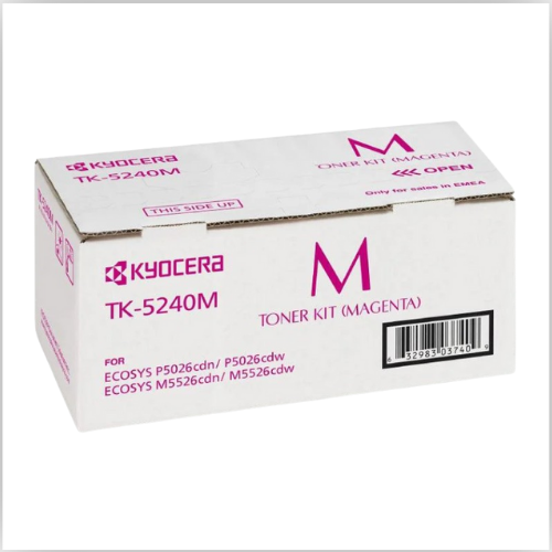 Kyocera TK-5240-M Magenta Toner Cartridge